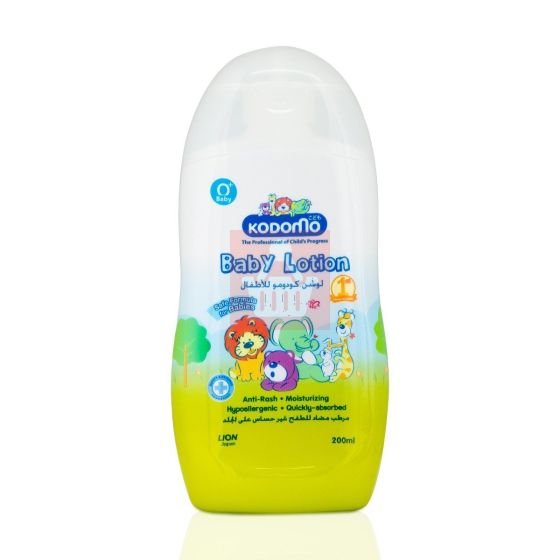 Kodomo Anti-Rash Moisturizing Baby Lotion Age 0+ - 180ml
