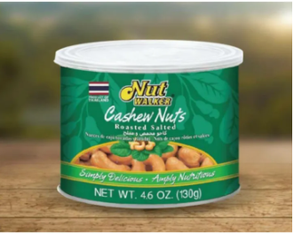 Nut Walker Cashew Nuts Roasted Salted 130 Gm(thai)