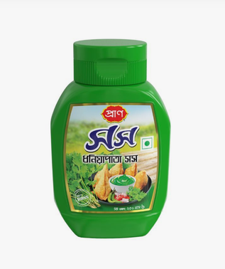 Pran Coriander Sauce Plastic Jar 250g