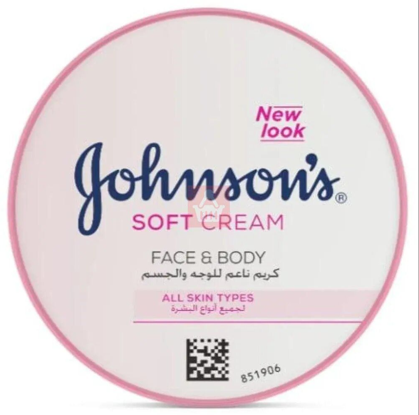 Johnson's soft cream face &body all skin types 200ml