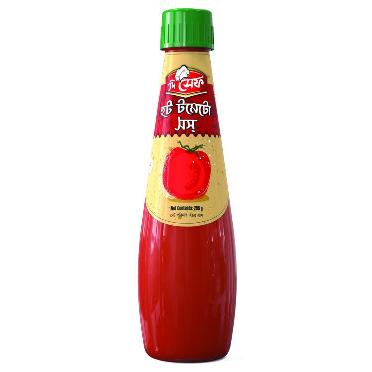 The Chef Hot Tomato Sauce 295 Gm