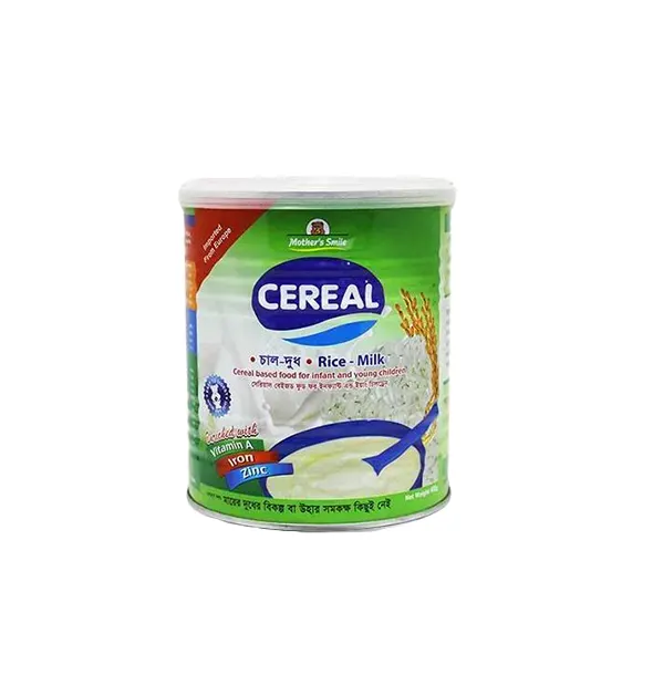 Mother's Smile Rice & Milk Cereal 400gm (6-24 Months)