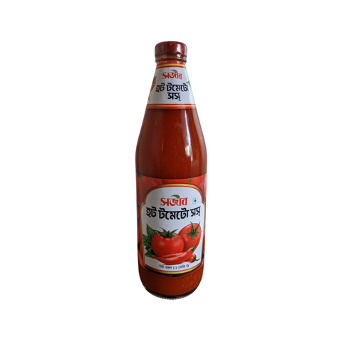 Sajeeb Hot Tomato Sauce 340g