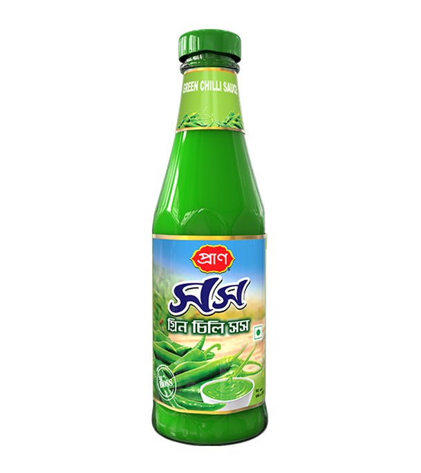 Pran Green Chilli Sauce 340g