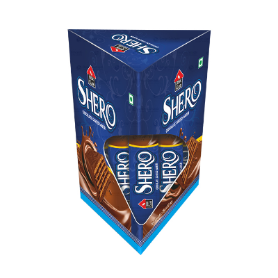Bisk Club Shero Chocolate Coated Wafer Biscuits(চকোলেট বিস্কুট)