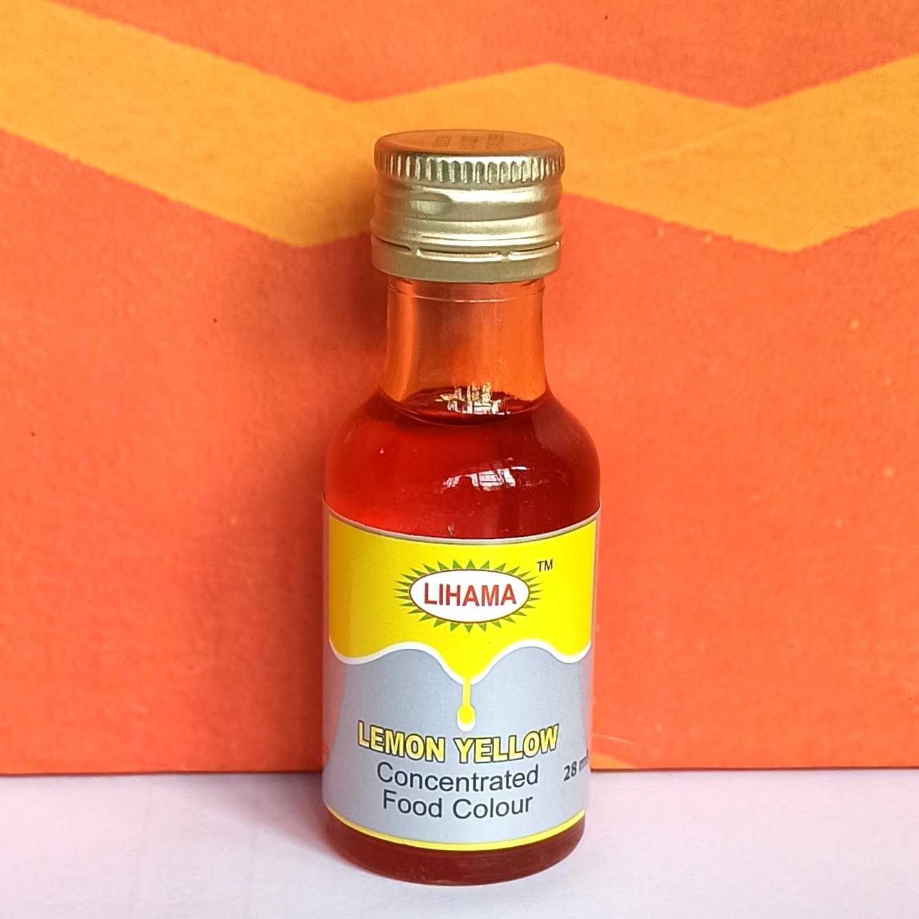 Lihama Yellow Food Colour - 28ml