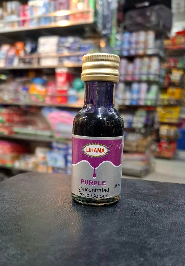 Lihama Purple Concentrated Food Colour 28ml