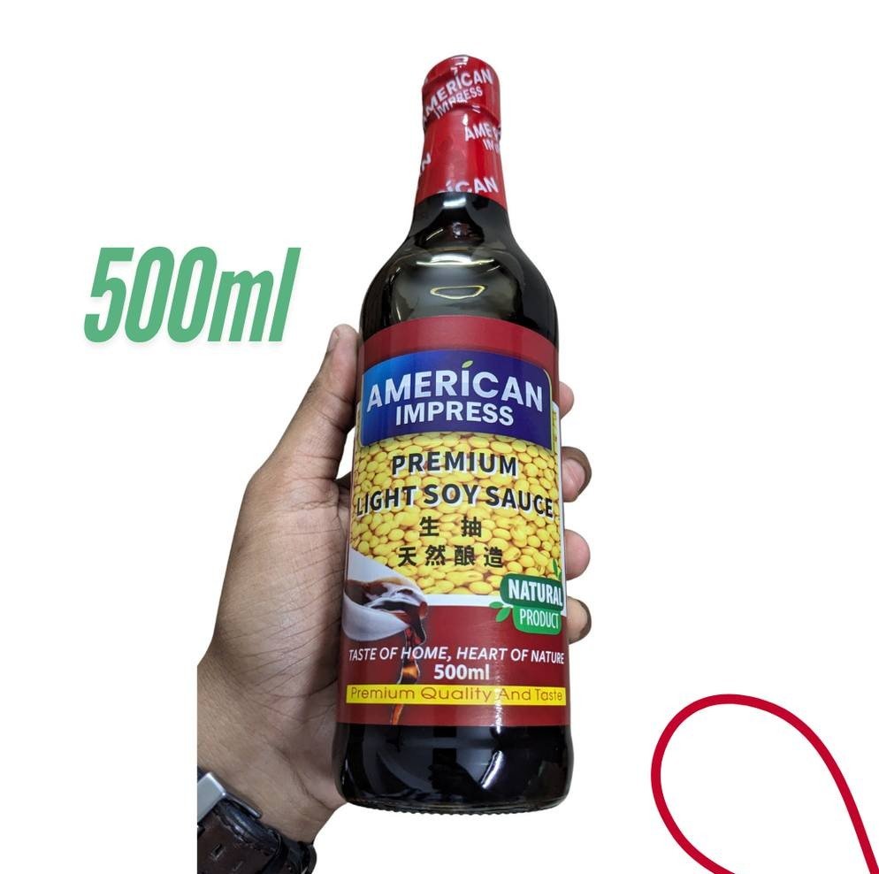 AMERICAN IMPRESS PREMIUM LIGHT SOY SAUCE 500ML