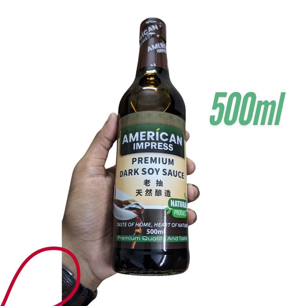 AMERICAN IMPRESS PREMIUM DARK SOY SAUCE 500ML