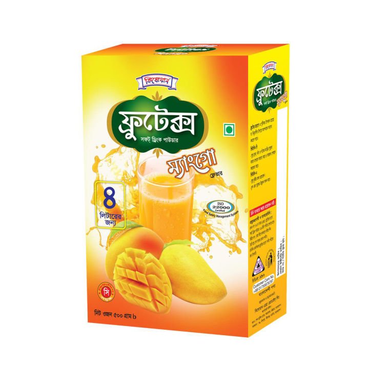 Kishwan Fruitex Soft Drink Powder (Mango) 500gm