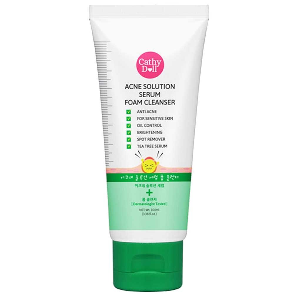 Cathy Doll Acne Solution Serum Foam Cleanser Facewash- 100ml