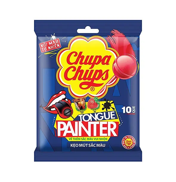 Chupa Chups Lollipops Tongue Painter - 93g
