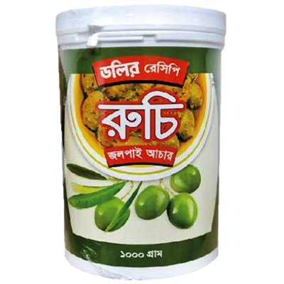 Ruchi Olive Pickle (জলপাই আচার)-1kg