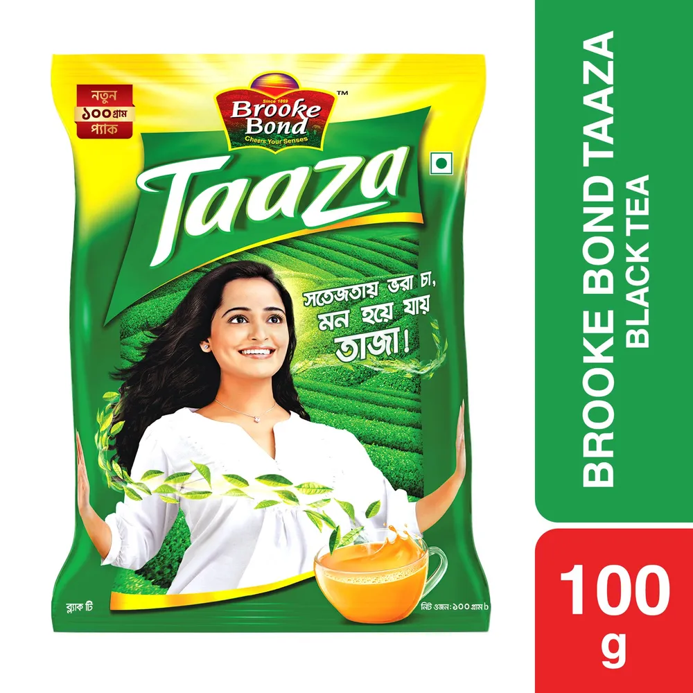 Brooke Bond Taaza Black Tea(চা পাতা)- 100g