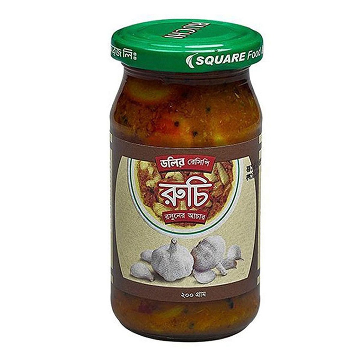 Ruchi Garlic Pickle (রসুনের আচার)-200 g