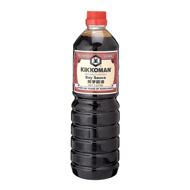 Kikkoman Naturally Brewed Soy Sauce (China)- 1 L