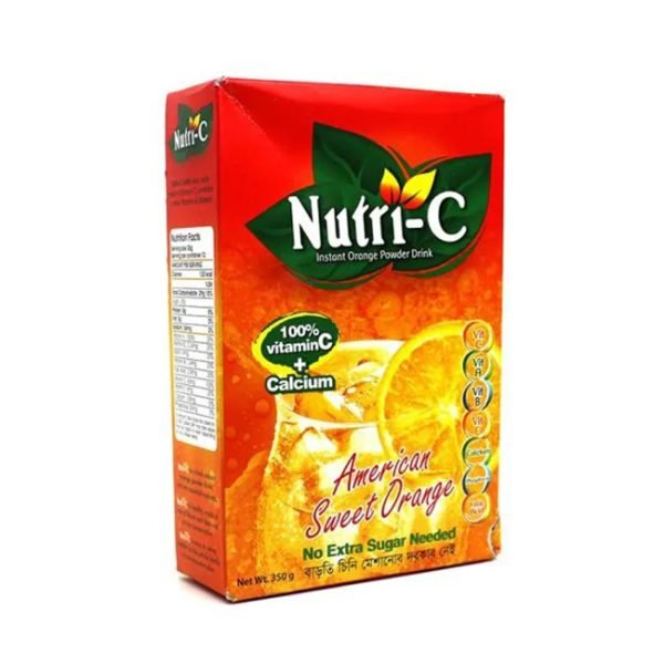 Nutri- C Instant Orange Flavour Powder Drink-500gm