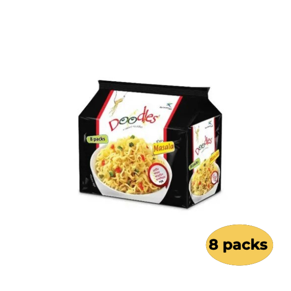 Doodles Instant Masala Twist Noodles 8 pack