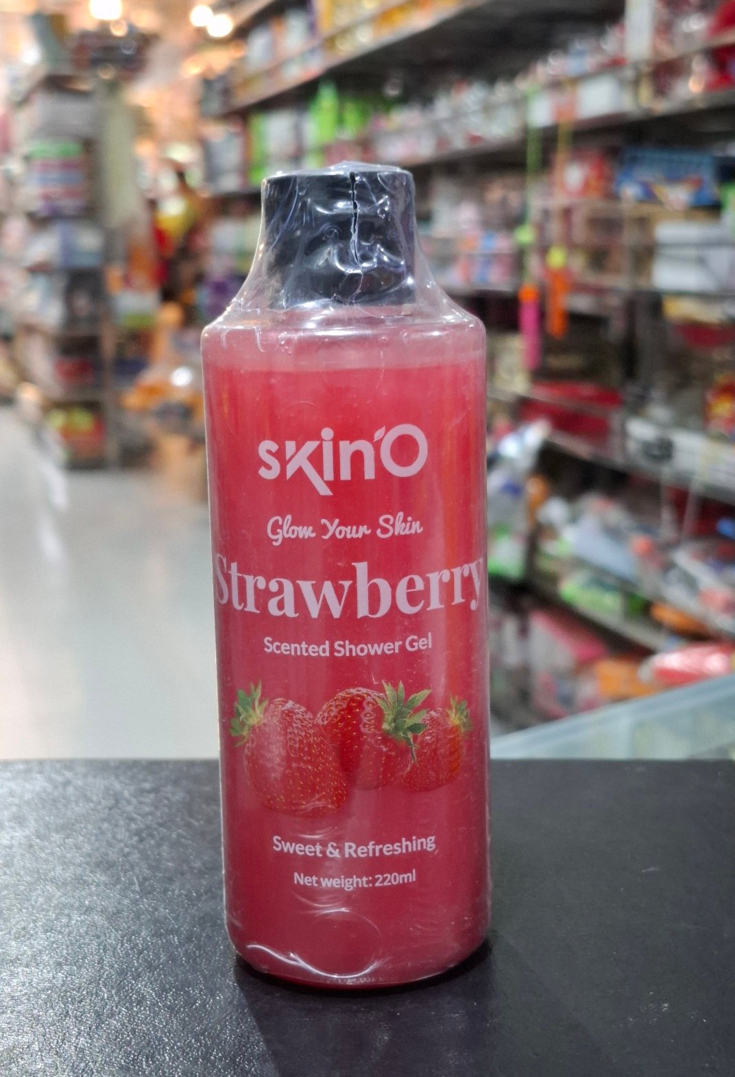 Skin'O Strawberry Scented Shower Gel 220 ml