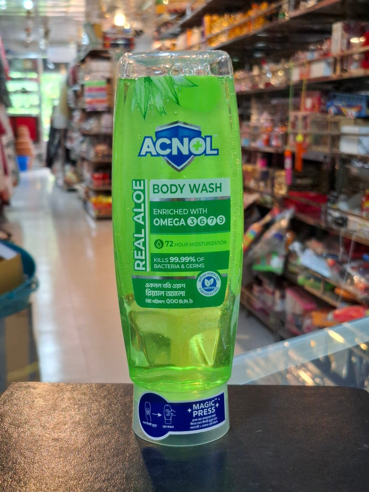 Acnol Body Wash – Real Aloe 500 ml