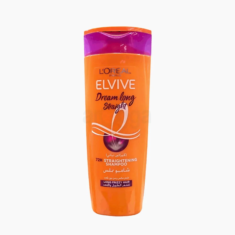 Loreal Paris Elvive Dream Long Straight Shampoo 72H for Long Frizzy Hair- 400ml