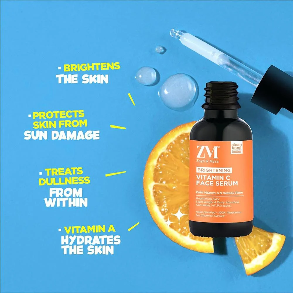 Zayn And Myza Vitamin C Face Serum-30ml - Image 3