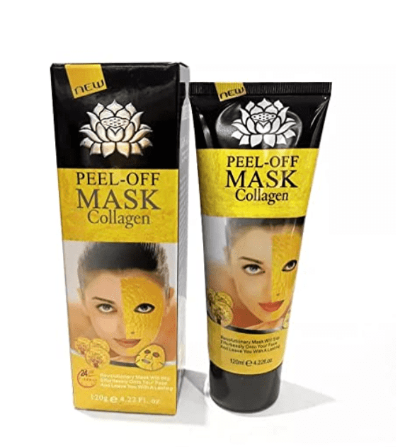 AICHUN BEAUTY 24k Gold Peel-off Collagen Facial Mask Anti-Wrinkle Face Masks Skin Care Face Lifting Firming Moisturize 120g 4.22 Fl.oz